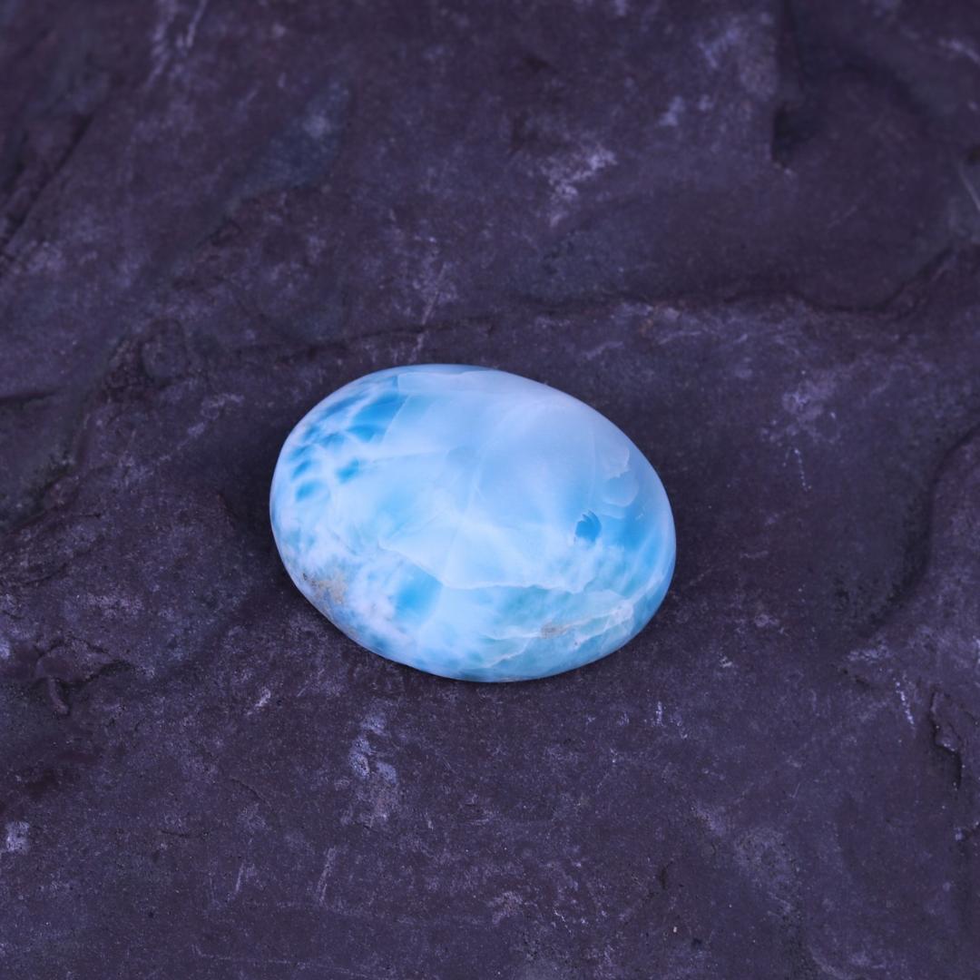 Gorgeous Blue Larimar Cabochon Crystal