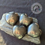 Shungite Puffy Hearts - Earth Family Crystals