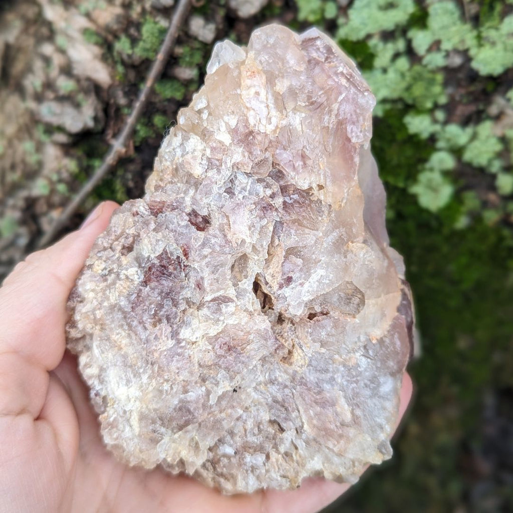 Rare Find, Delicious Pink Lithium Quartz from Brazil - Earth Family Crystals