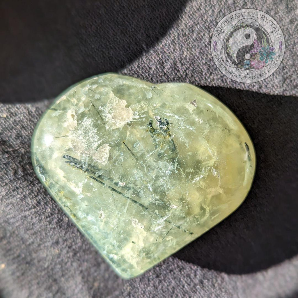 Gorgeous Green Prehnite ~ The Healer's Healing Stone ~ Soothe the Heart Chakra - Earth Family Crystals