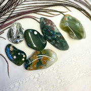 Ocean Jasper Set of Tumbled Stones Locale Madagascar