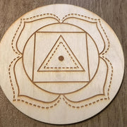 Root Chakra Crystal Grid
