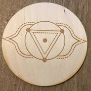 Third Eye Chakra Crystal Grid