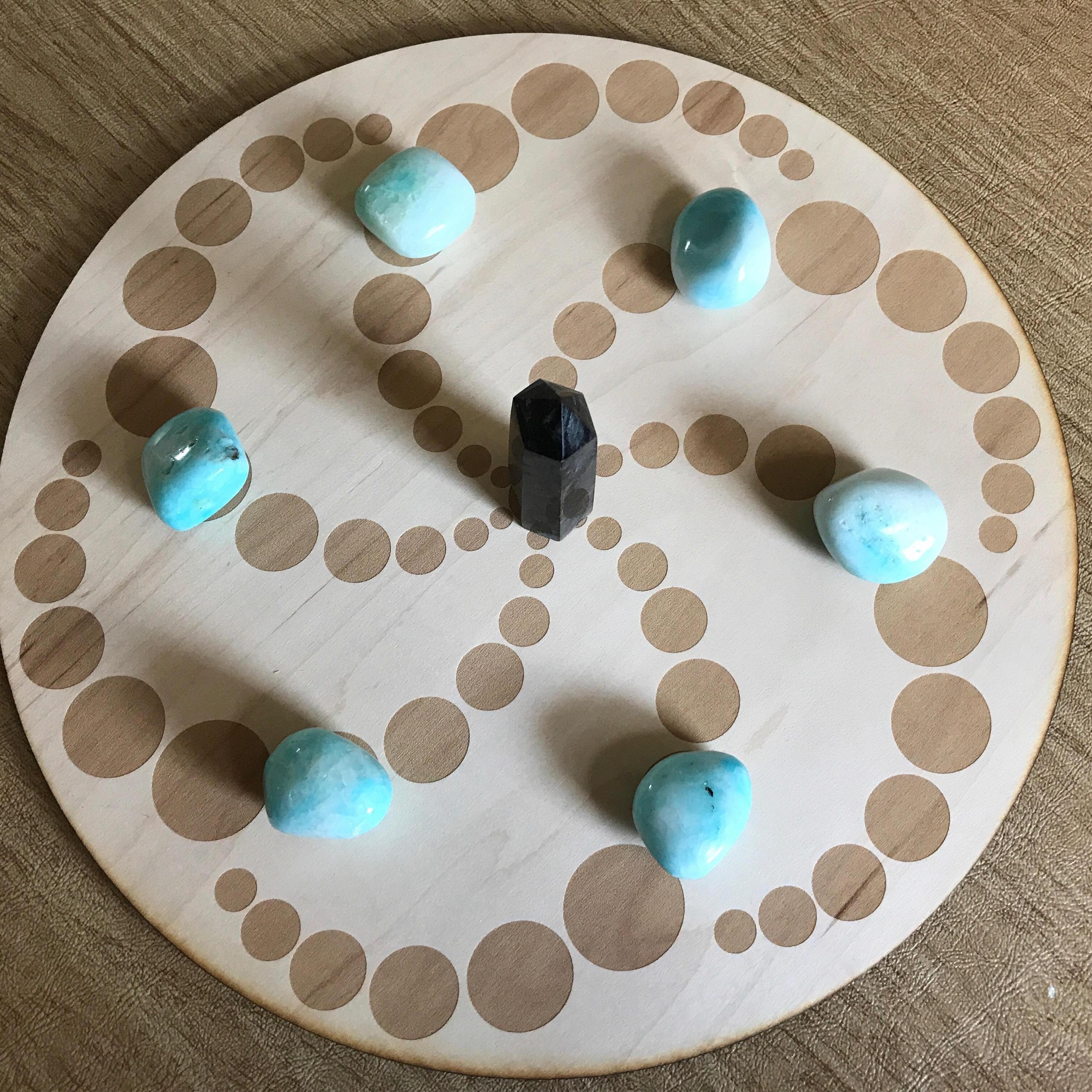 Crop Circle Crystal Grid