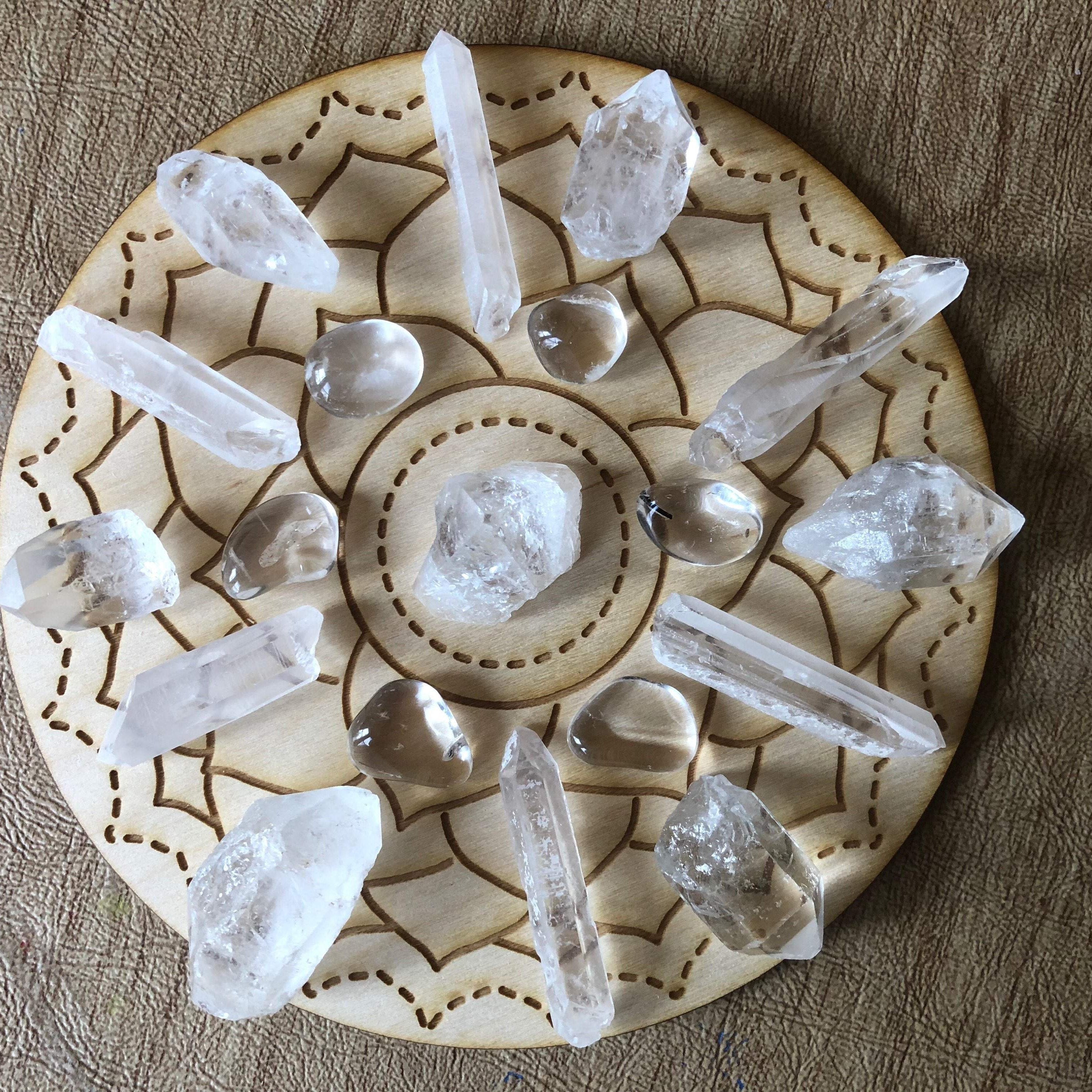 Crown Chakra Crystal Grid