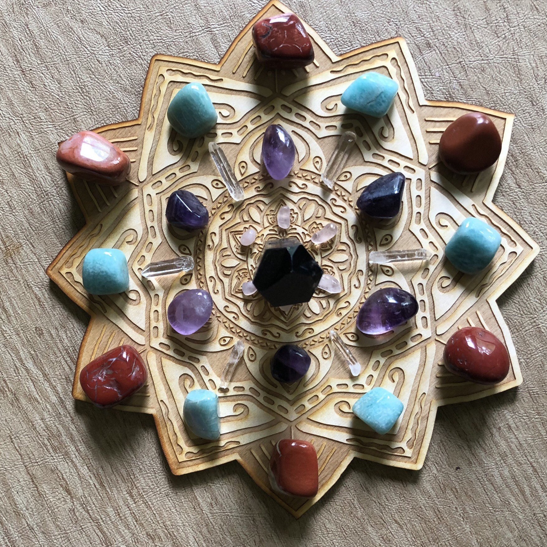 Mandala Crystal Grid #12