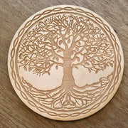 Tree of Life Grid Crystal Grid - Earth Family Crystals