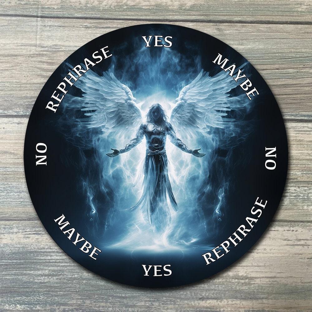 Angel Pendulum Board - Angel Divination Board - Full Color - Altar Decoration