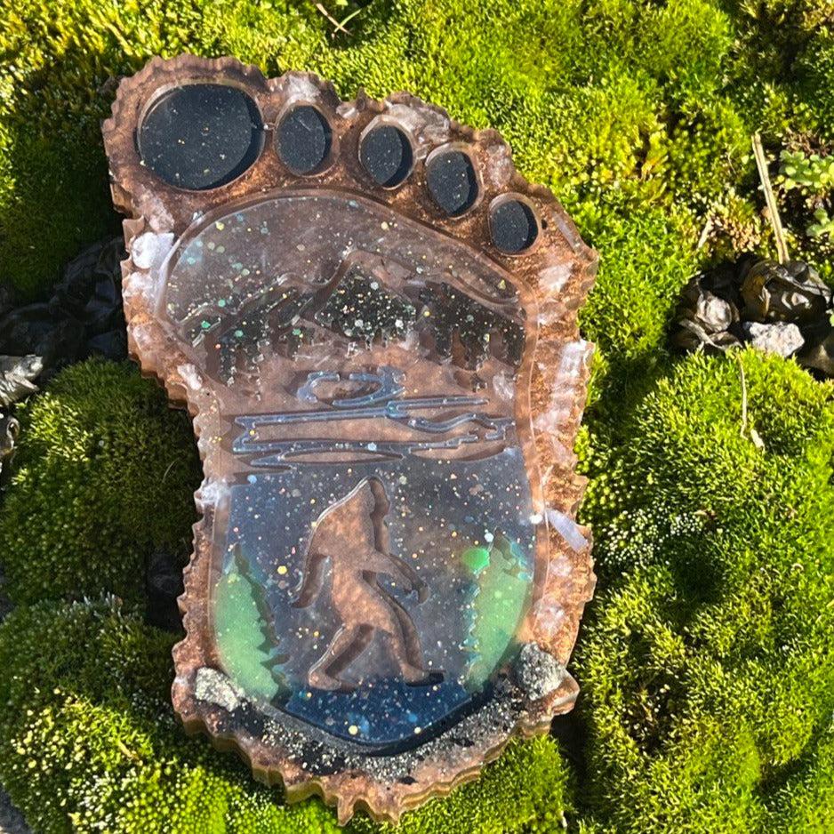 Bigfoot (Sasquatch / Yeti) Orgonite Collection ~Infused with crystals and metals~ Great for gifting and meditation - Earth Family Crystals