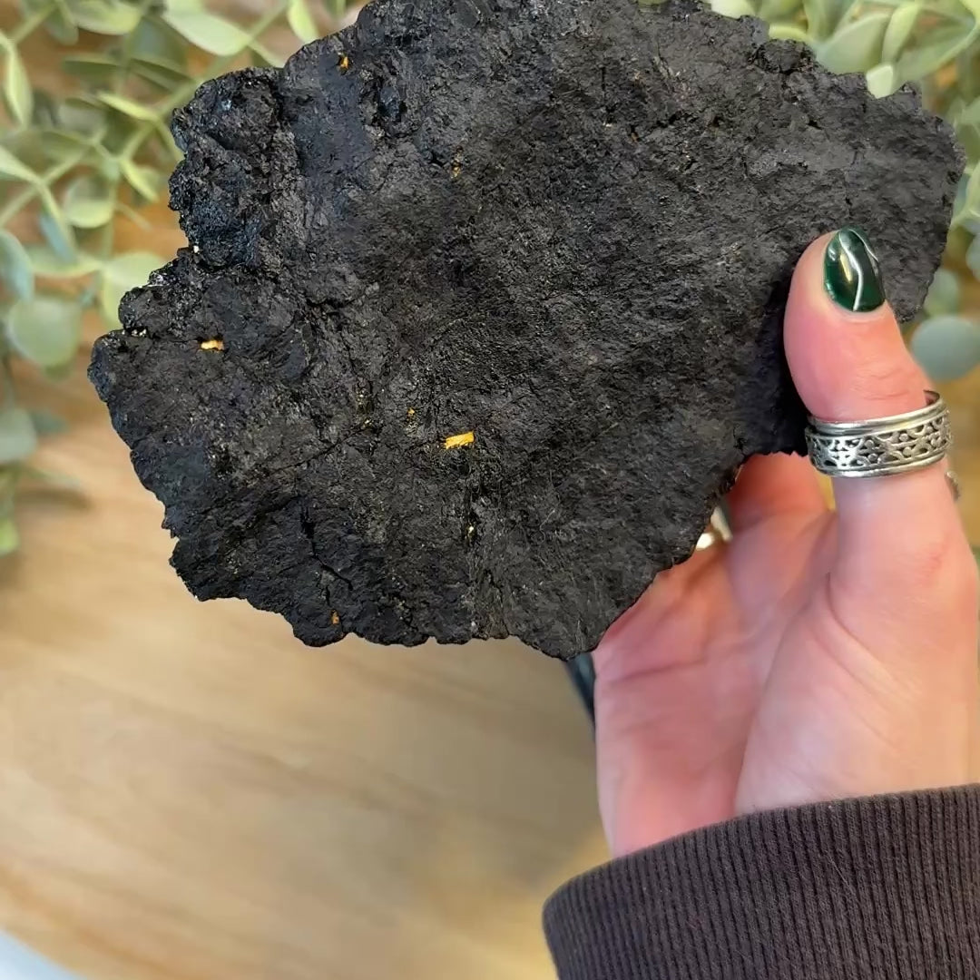 Load video: Jumbo Black Tourmaline Display Specimens from Indonesia