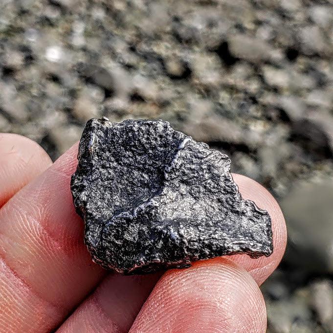 Genuine Sikhote Alin Meteorite From Russia Found in 1947 - Earth Family Crystals