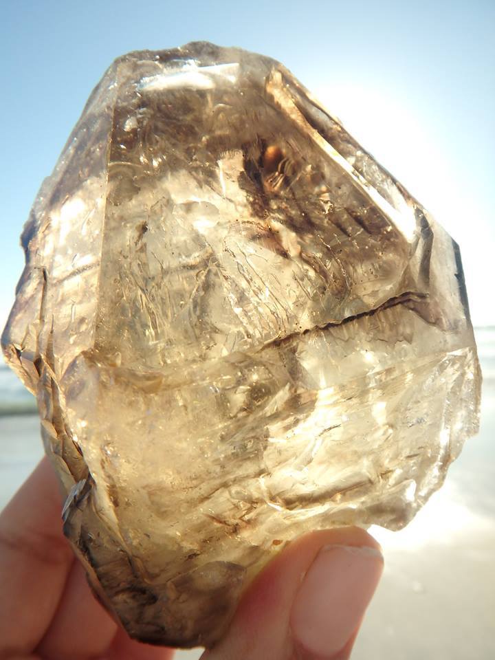 Incredible SMOKY QUARTZ SKELETAL ELESTIAL Specimen From Brazil - Earth Family Crystals