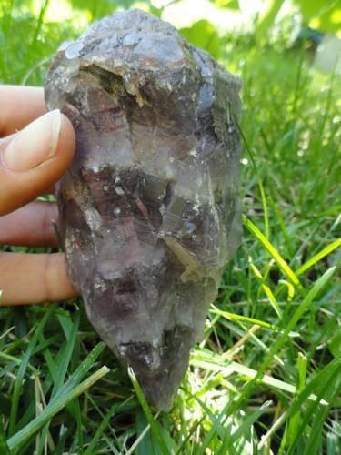 Auralite-23 Self Healed point - Earth Family Crystals