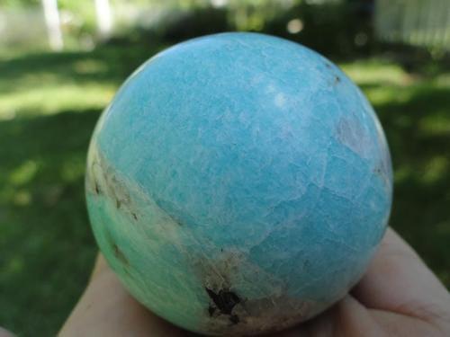 Amazonite Sphere - Earth Family Crystals