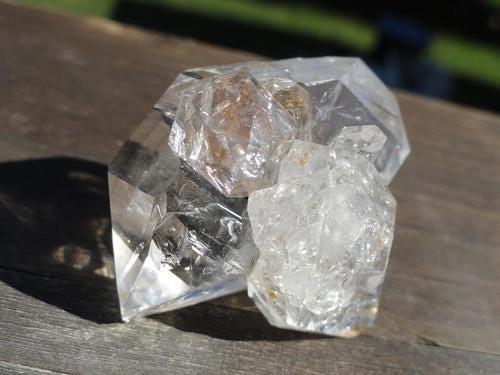 Herkimer Diamond Cluster - Earth Family Crystals
