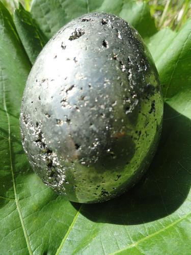 Pyrite Egg - Earth Family Crystals
