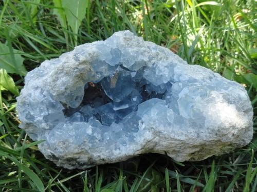 Celestite Geode - Earth Family Crystals