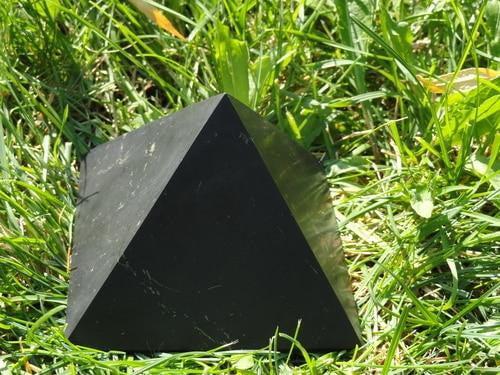 Shungite Pyramid - Earth Family Crystals