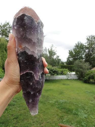 Auralite Red tip point - Earth Family Crystals