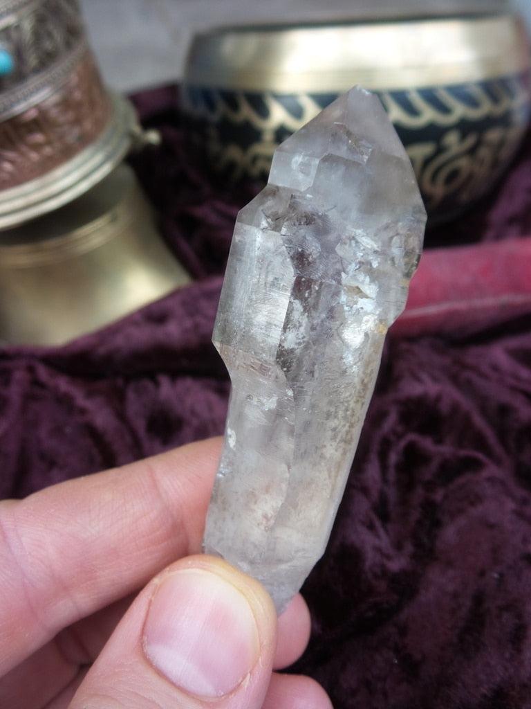 Unique Tibetan Quartz Sceptre - Earth Family Crystals