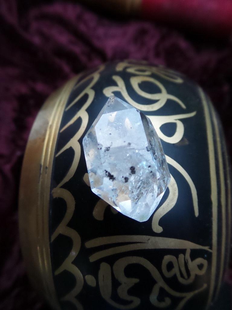 High Vibes~ Double Terminated Herkimer Diamond Specimen - Earth Family Crystals