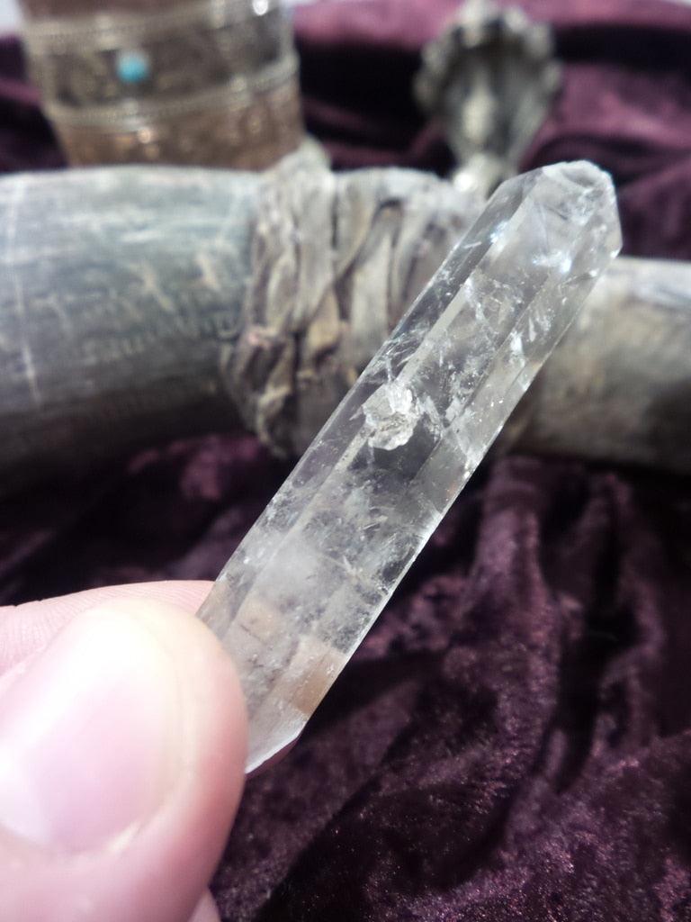 Extreme Brilliance~Double Terminated Tibetan Quartz Point - Earth Family Crystals