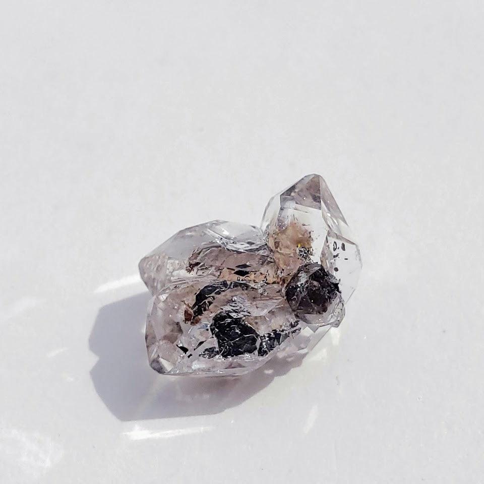 Gemmy Brilliant New York Herkimer Diamond Small Cluster #6 - Earth Family Crystals