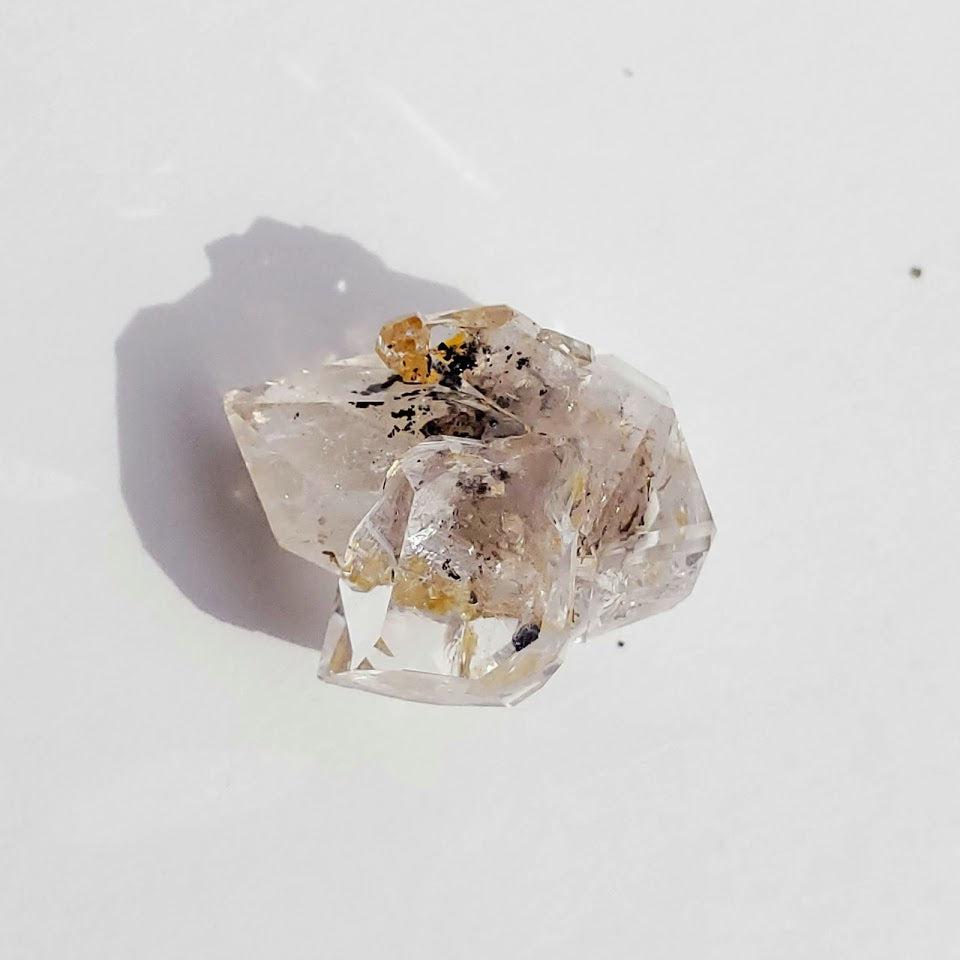 Gemmy Brilliant New York Herkimer Diamond Small Cluster #10 - Earth Family Crystals