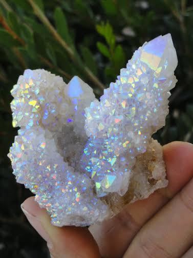 Extremely Breathtaking Large ANGEL AURA SPIRIT QUARTZ CLUSTER - Earth Family Crystals