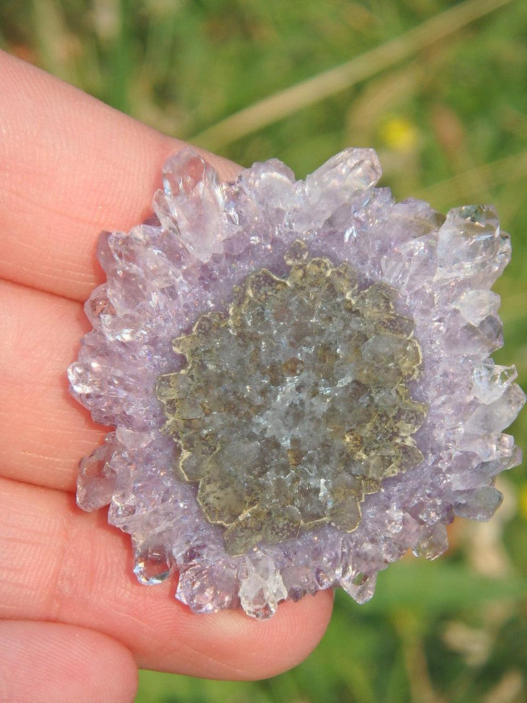 Incredible Formation  Amethyst Stalactite Flower Specimen - Earth Family Crystals
