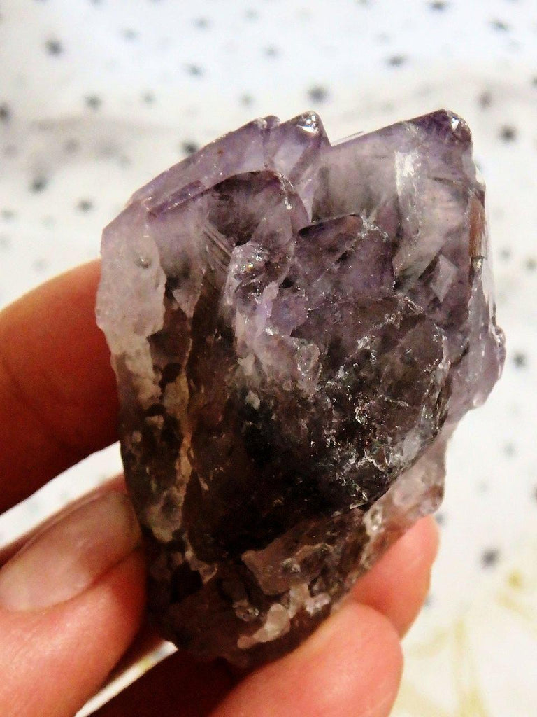 Ice Cream Cone~Raw Amethyst Multi Point Specimen From Brazil - Earth Family Crystals