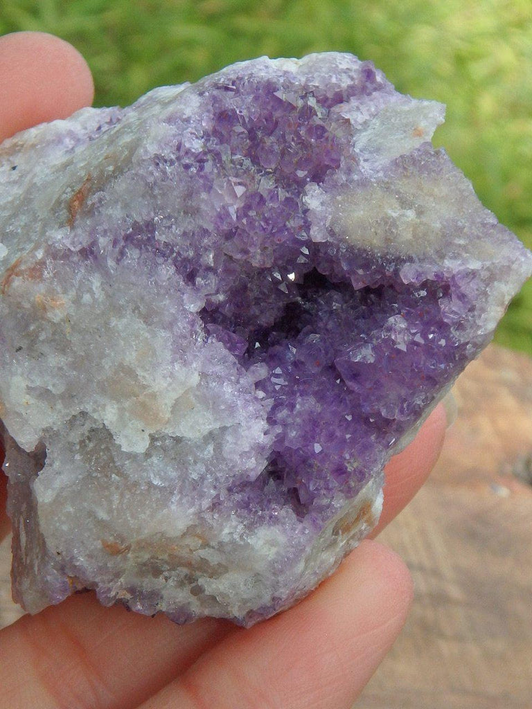 Deep Druzy Cave Amethyst From Thunder Bay, Ontario, Canada - Earth Family Crystals