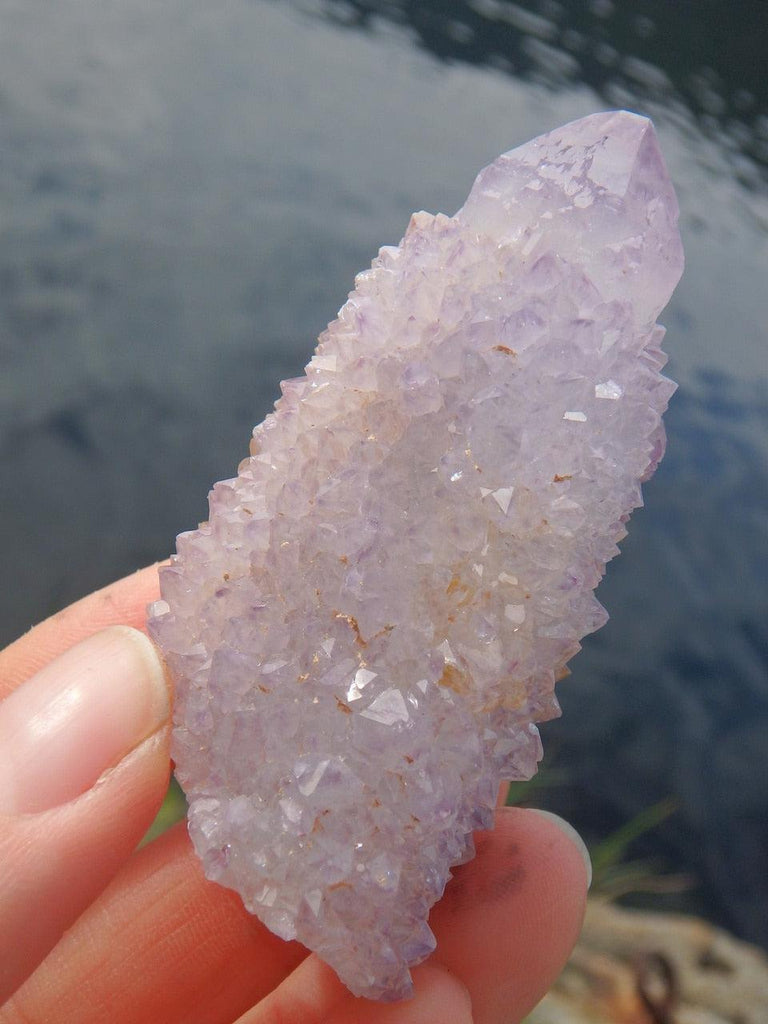 Lovely Sparkle Ametrine Point From South Africa - Earth Family Crystals