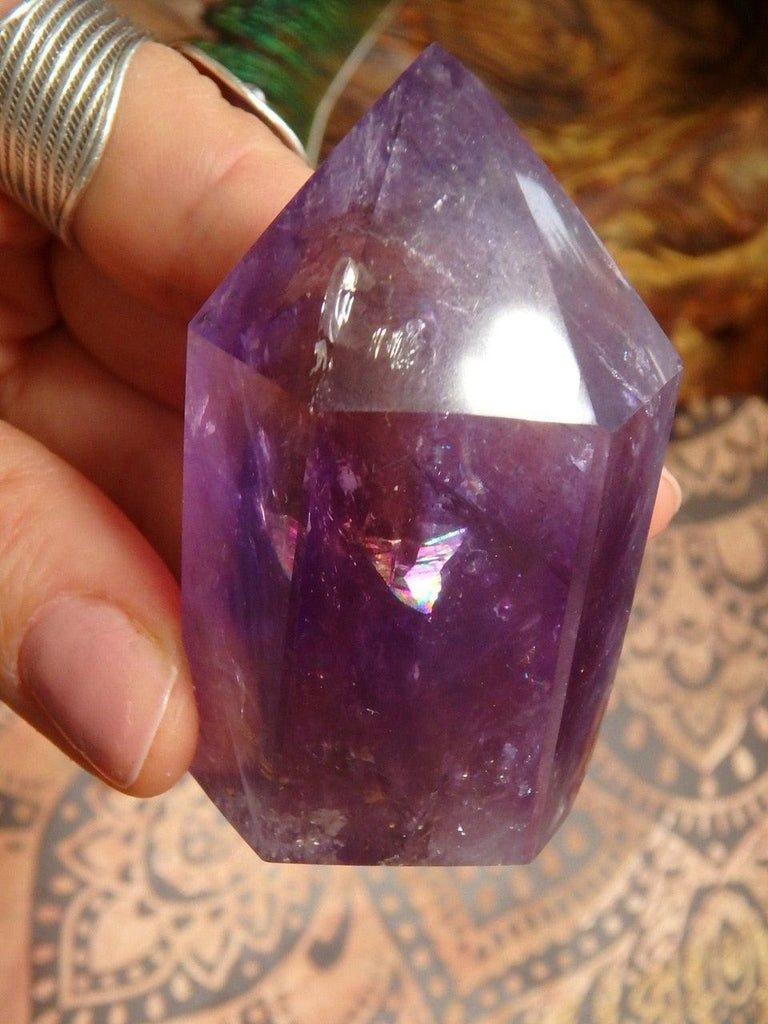 Gorgeous Streak of Citrine Ametrine Gemstone Generator - Earth Family Crystals