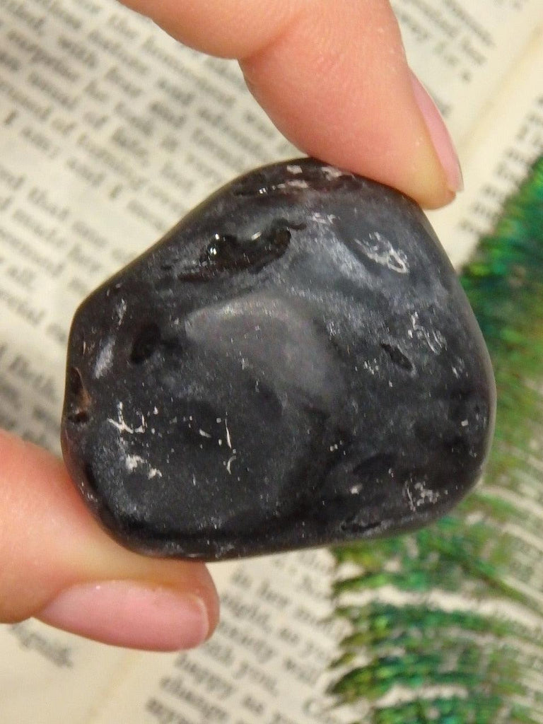 Wonderful Arizona Apache Tear Hand Held Specimen 2 - Earth Family Crystals