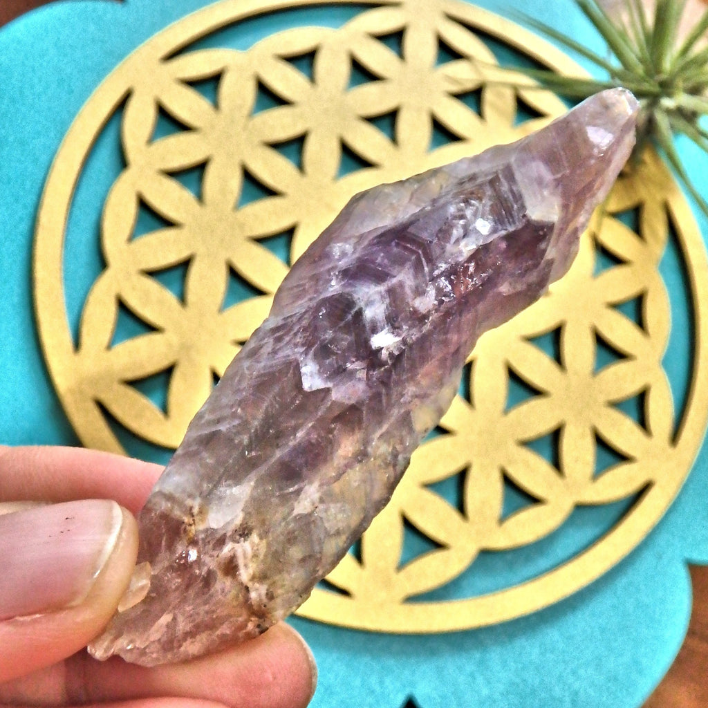 Cute Purple Point of Auralite-23 From Ontario, Canada - Earth Family Crystals