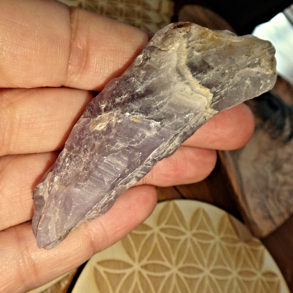 Reiki Healers Auralite-23 Handheld  Point From Canada 2 - Earth Family Crystals