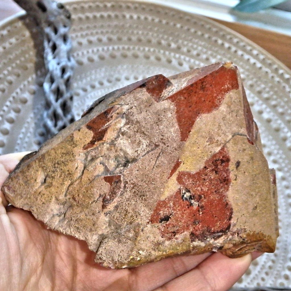 Soothing Body Red Mountain Auralite-23 Elestial  Point With Record Keepers From Canada - Earth Family Crystals