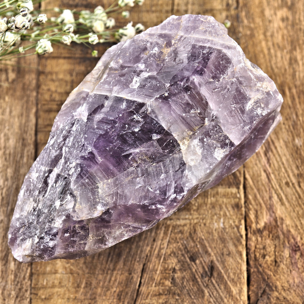 Deep Purple Genuine Auralite-23 Point From Ontario, Canada #2 - Earth Family Crystals