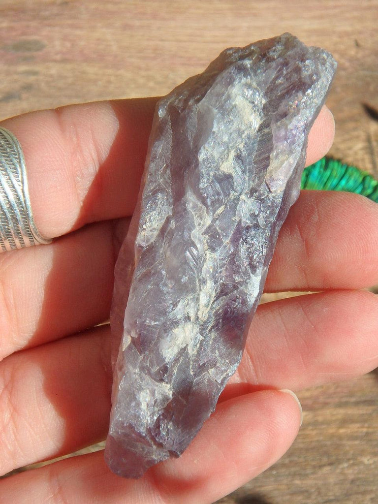 Genuine Canadian Auralite-23 Reiki Natural Wand 2 - Earth Family Crystals