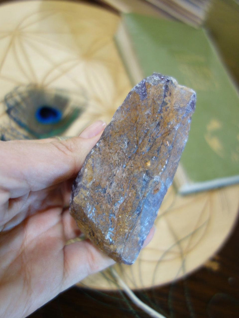 Natural Genuine Canadian Auralite-23 Wand Specimen - Earth Family Crystals