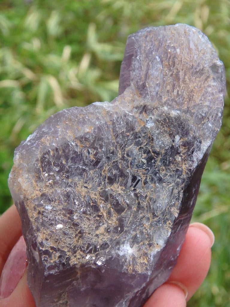High Vibration Genuine Canadian Auralite-23 Standing Mountain With Self Healing - Earth Family Crystals