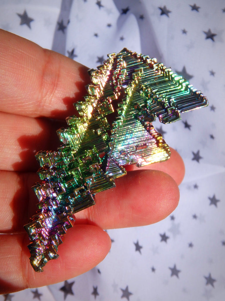 Unique Rainbow Bismuth Specimen 2 - Earth Family Crystals