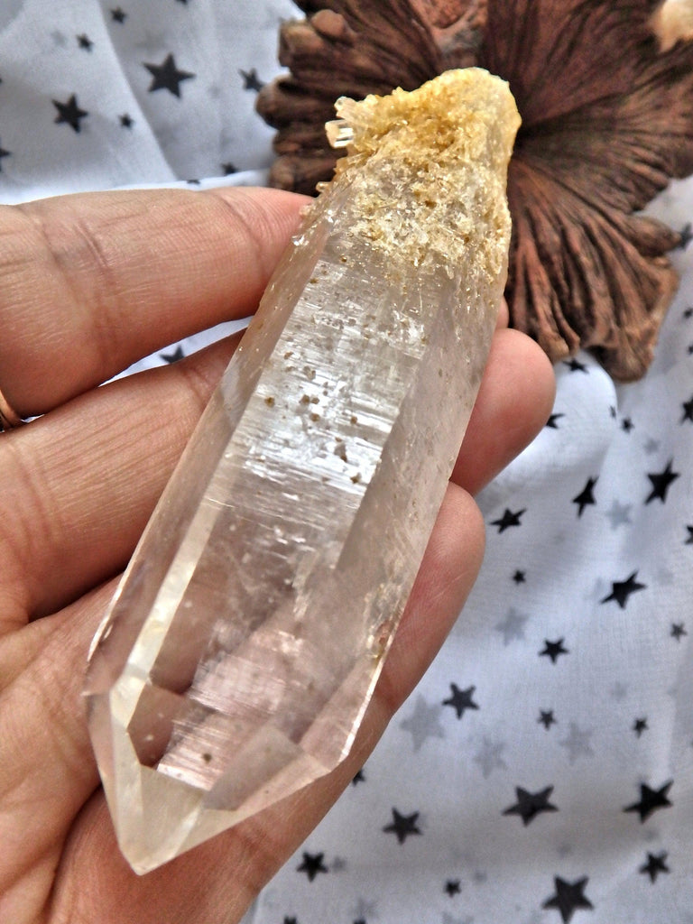 NEW FIND! Colombia Blue Smoke Quartz Point 2 - Earth Family Crystals