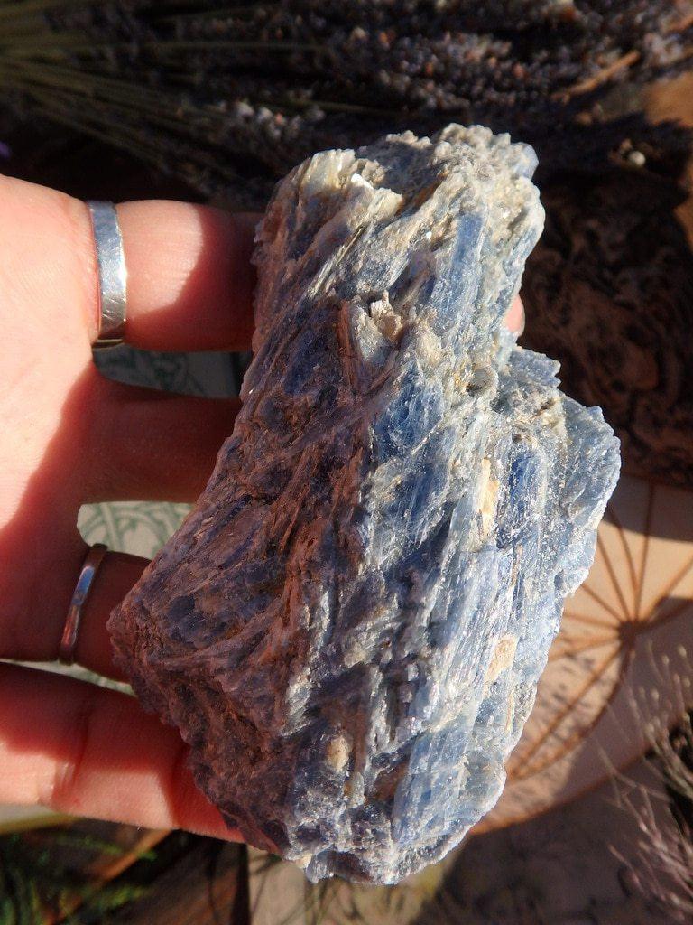 Blue Kyanite Cluster 1 - Earth Family Crystals