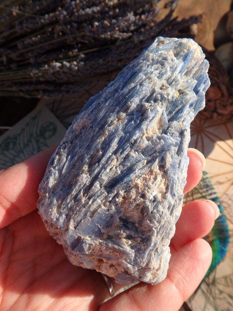 Blue Kyanite Cluster 3 - Earth Family Crystals