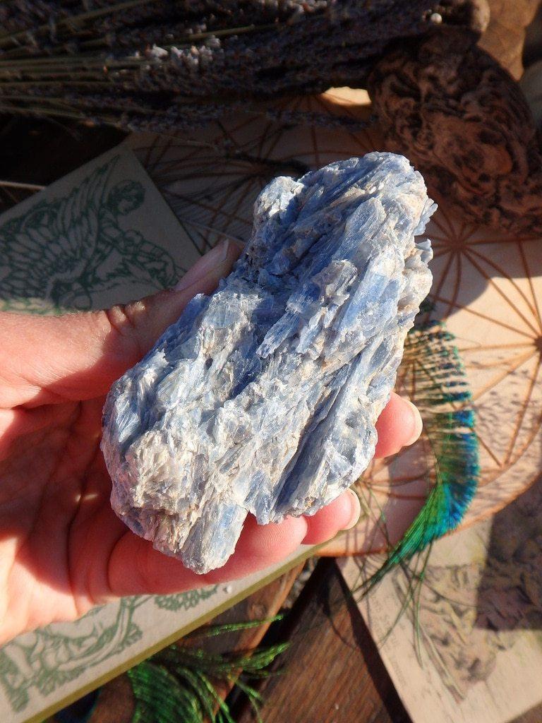 Blue Kyanite Cluster 4 - Earth Family Crystals