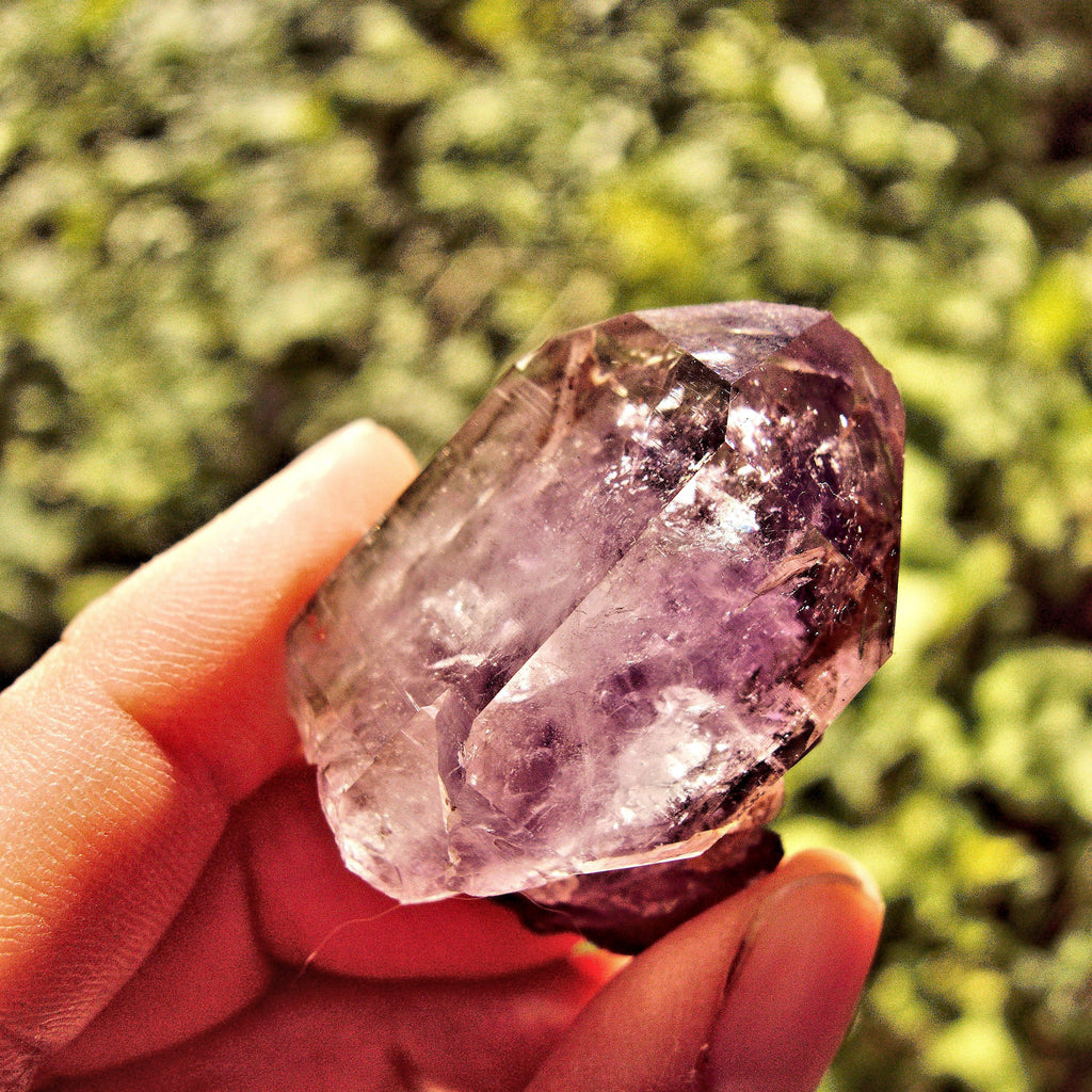 Pretty Purple Brandberg Amethyst Point From Namibia - Earth Family Crystals