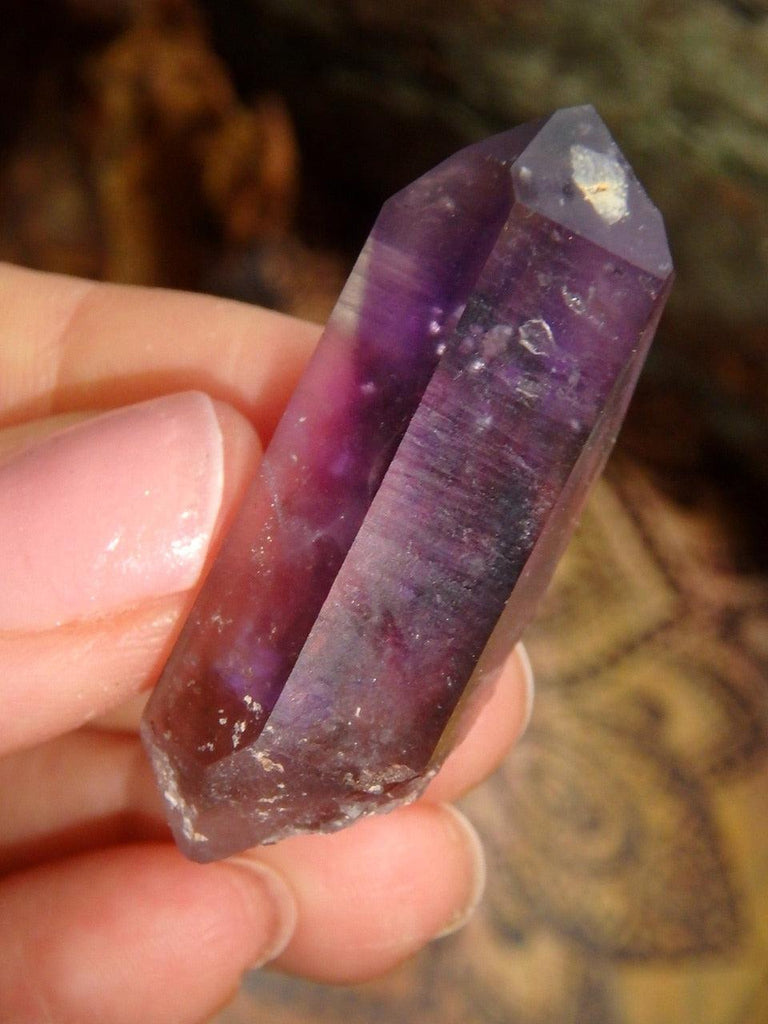 Lovely Purple Saturation DT Brandberg Amethyst Specimen From Namibia - Earth Family Crystals