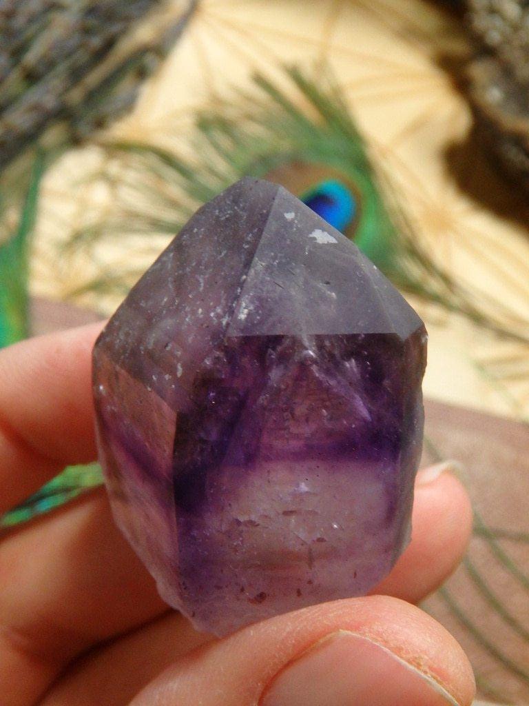 Amazing Enhydro Brandberg Amethyst  Specimen 1 - Earth Family Crystals